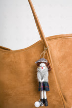 Load image into Gallery viewer, GOLFING DOLL KEYCHAIN/BAG CHARM GRAY KEYCHAINS
