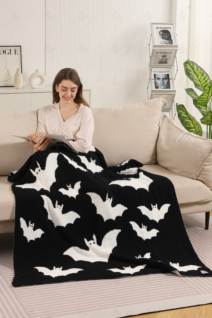 HALLOWEEN PATTERN THROW BLANKET THROW BLANKETS