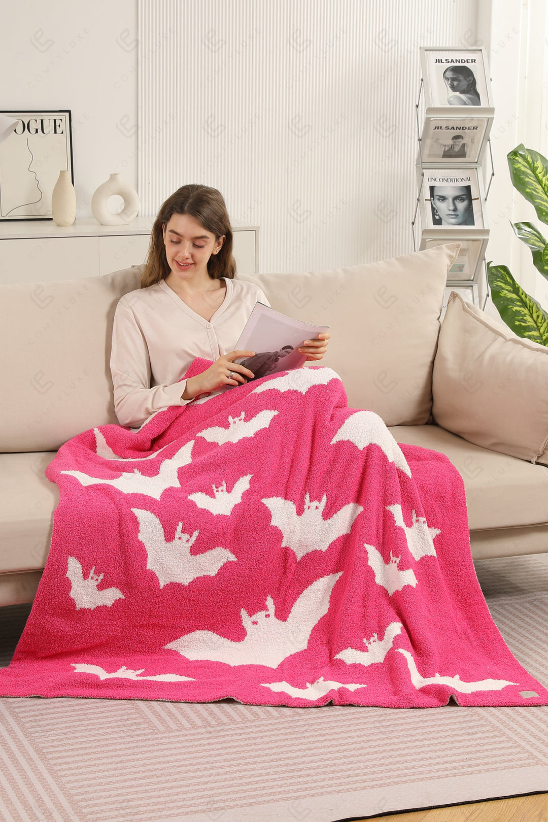 HALLOWEEN PATTERN THROW BLANKET THROW BLANKETS