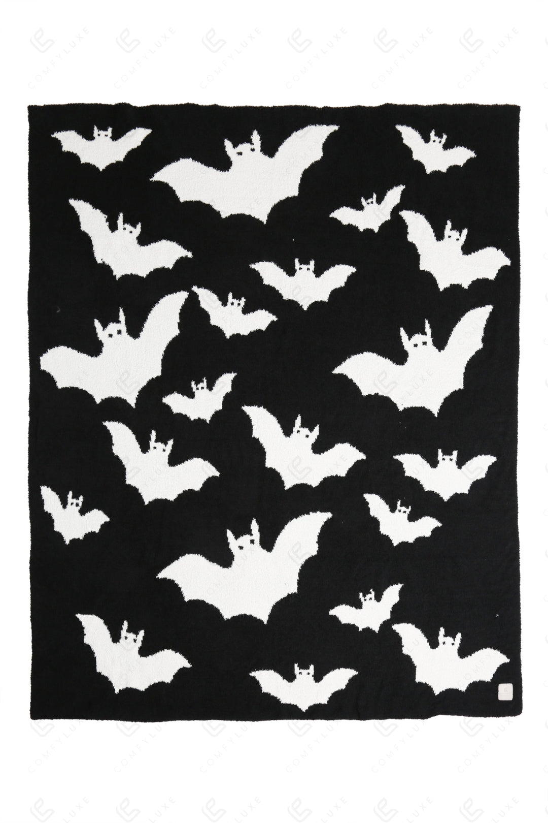 HALLOWEEN PATTERN THROW BLANKET BLACK THROW BLANKETS