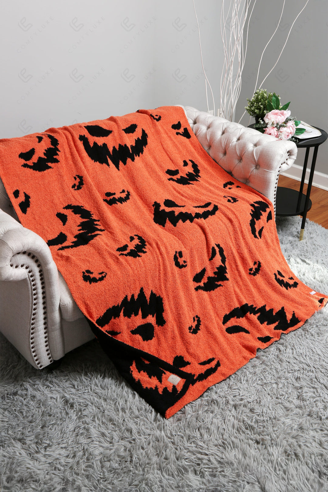 HALLOWEEN PATTERN THROW BLANKET THROW BLANKETS