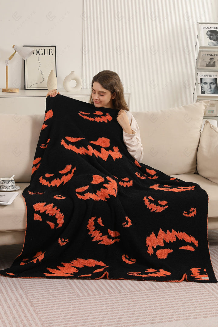 HALLOWEEN PATTERN THROW BLANKET THROW BLANKETS