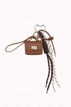 Load image into Gallery viewer, HANDBAG KEYCHAIN/BAG CHARM BROWN KEYCHAINS
