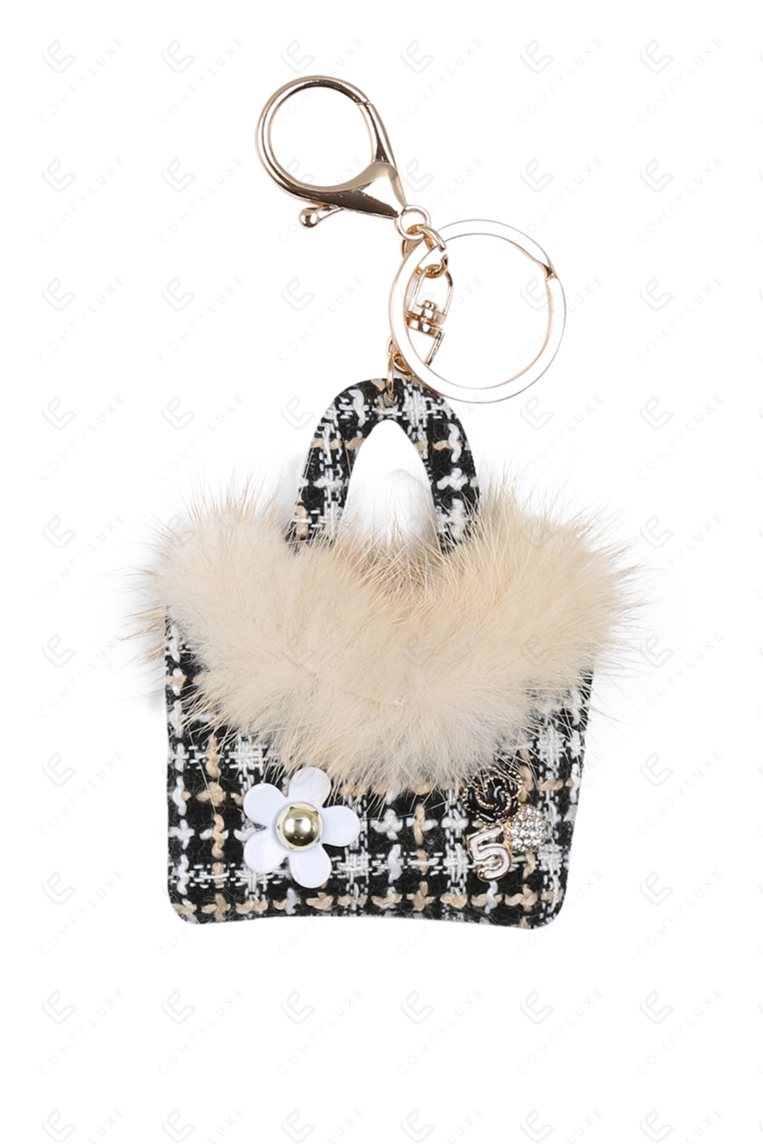 PURSE KEYCHAIN/BAG CHARM CAMEL KEYCHAINS