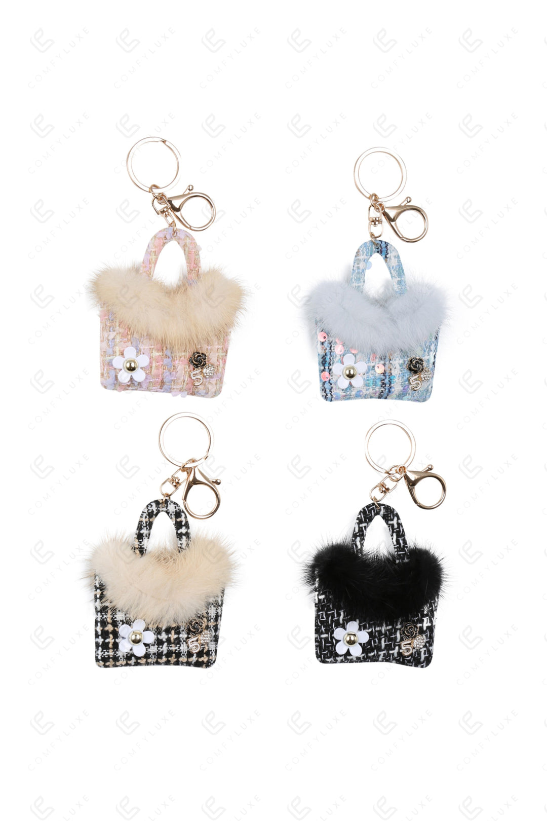 PURSE KEYCHAIN/BAG CHARM KEYCHAINS