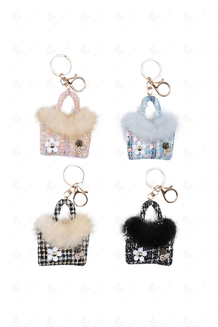 PURSE KEYCHAIN/BAG CHARM KEYCHAINS