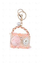 Load image into Gallery viewer, PURSE KEYCHAIN/BAG CHARM PINK KEYCHAINS
