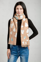 Load image into Gallery viewer, HEART PATTERN SCARF SCARVES

