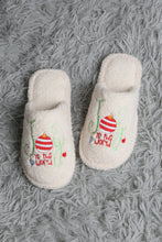 Load image into Gallery viewer, HOHOHO CHRISTMAS PATTERN SLIPPERS 01 / M/L SLIPPERS/SLIDES

