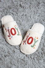 Load image into Gallery viewer, HOPE &amp; HEARTS PATTERN SLIPPERS 03 / M/L SLIPPERS/SLIDES
