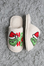 Load image into Gallery viewer, JOY &amp; ORNAMENT CHRISTMAS PATTERN SLIPPERS SLIPPERS/SLIDES

