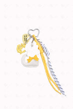 Load image into Gallery viewer, KITTEN KEYCHAIN/BAG CHARM WHITE KEYCHAINS
