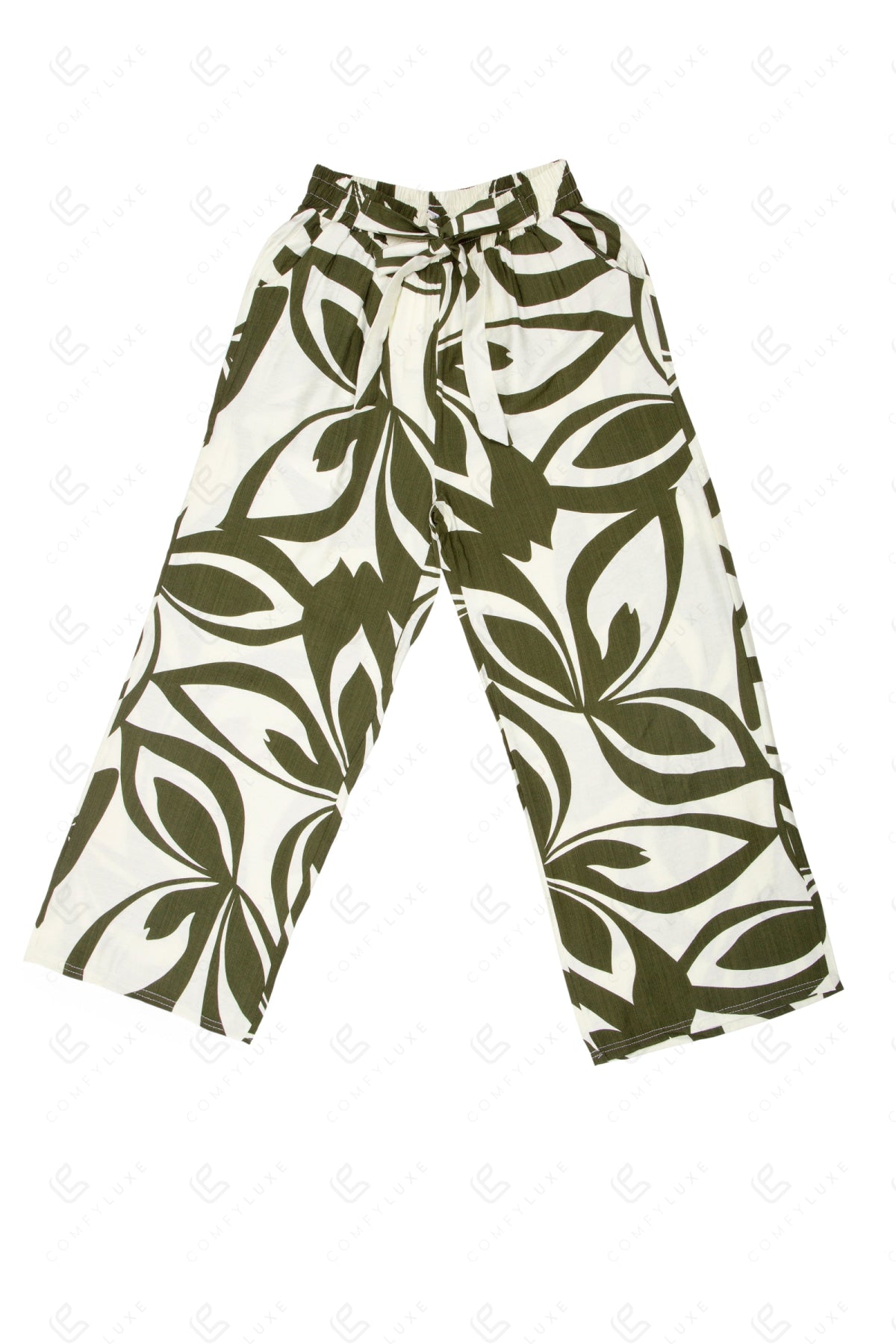 LEAF PATTERN PANTS APPAREL
