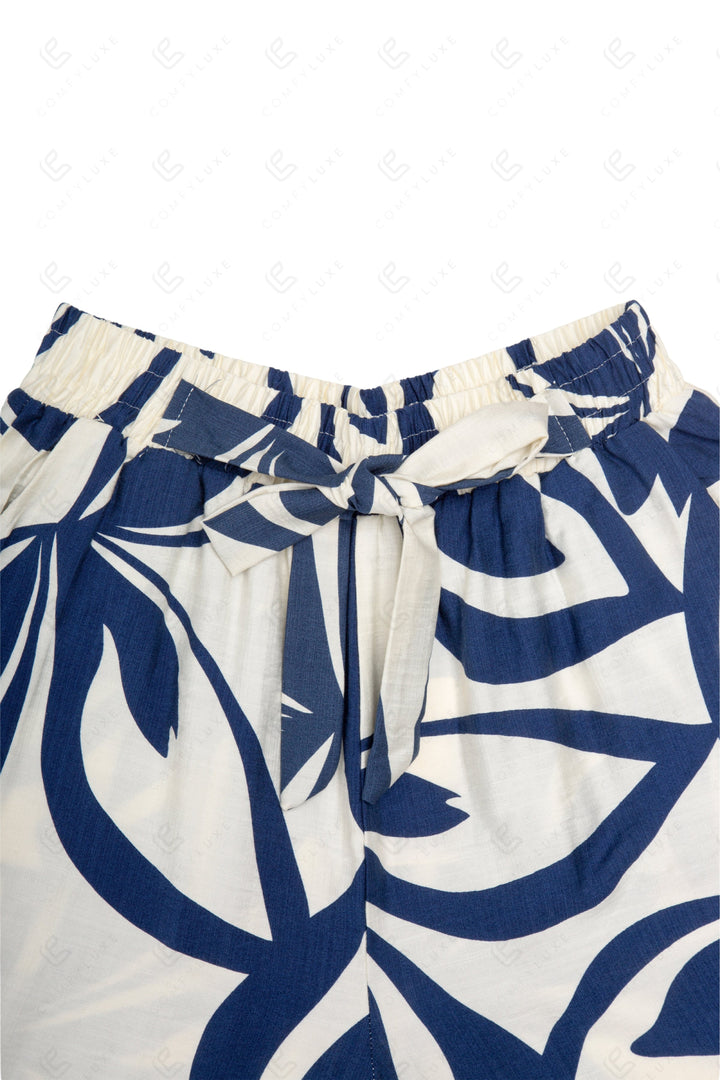 LEAF PATTERN PANTS APPAREL