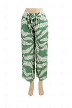 Load image into Gallery viewer, LEAF PATTERN PANTS GREEN APPAREL
