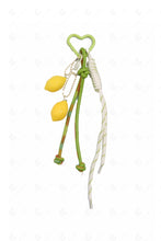 Load image into Gallery viewer, LEMON KEYCHAIN/BAG CHARM GREEN KEYCHAINS
