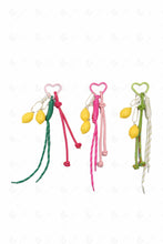 Load image into Gallery viewer, LEMON KEYCHAIN/BAG CHARM KEYCHAINS
