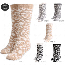 Load image into Gallery viewer, LEOPARD PATTERN KNEE-HIGH SOCKS SOCKS
