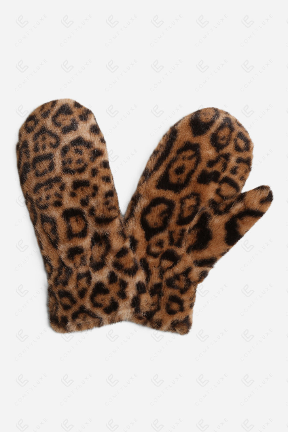 LEOPARD PATTERN MITTENS GLOVES
