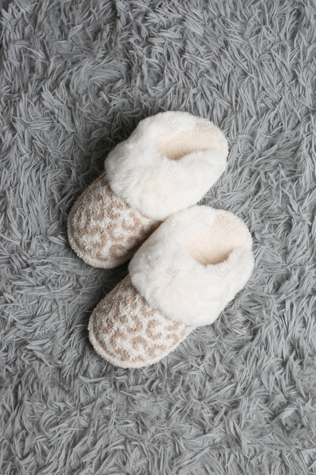 LEOPARD PATTERN MULE SLIPPERS SLIPPERS/SLIDES