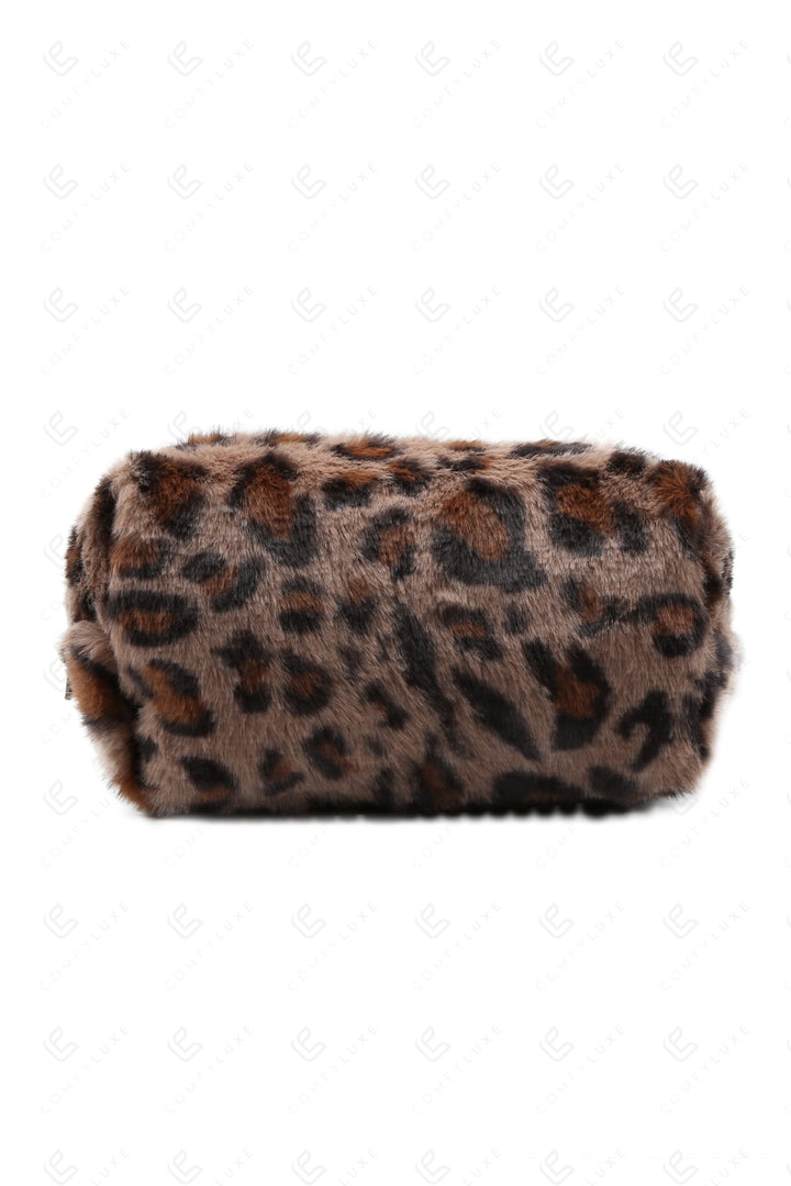 LEOPARD PATTERN TRAVEL POUCH BAGS