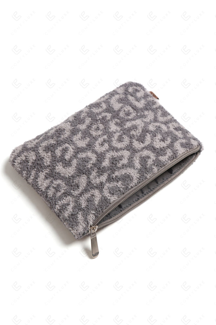 LEOPARD PATTERN TRAVEL POUCH BAGS