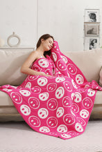 Load image into Gallery viewer, Jcl4303 Fuchsia Throw Blankets
