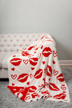 Load image into Gallery viewer, MIXED HEART PATTERN THROW BLANKET THROW BLANKETS
