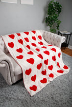 Load image into Gallery viewer, MIXED HEART PATTERN THROW BLANKET THROW BLANKETS
