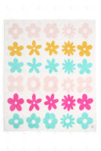 Load image into Gallery viewer, MULTI-COLORED FLORAL PATTERN THROW BLANKET MULTI THROW BLANKETS
