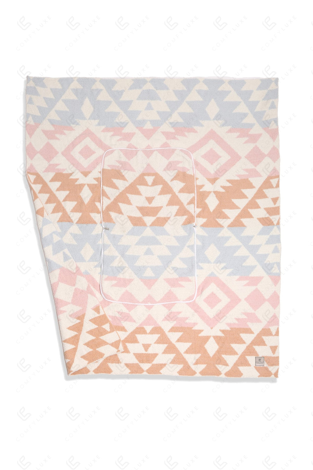 Jcl2023 Pink/Blue Throw Blankets