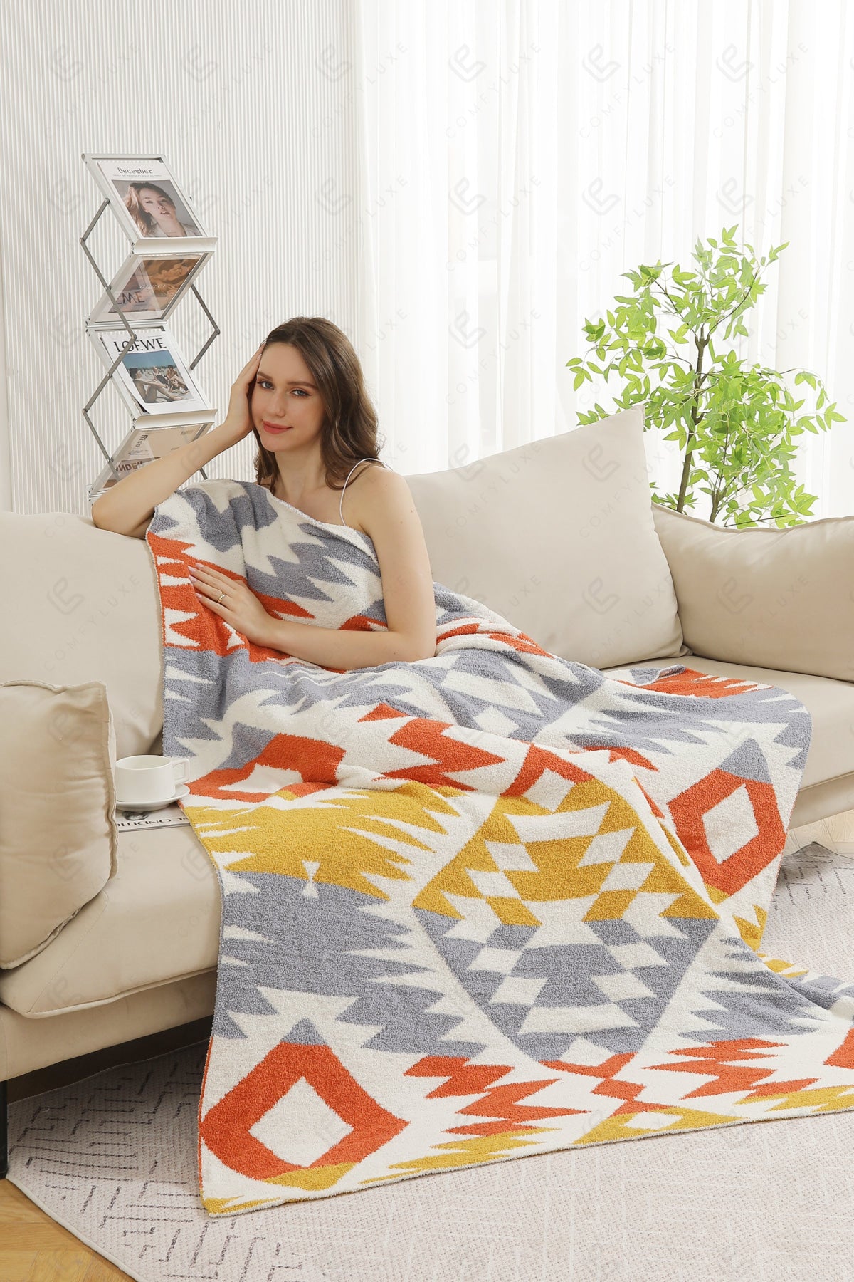 Jcl6013 Throw Blankets
