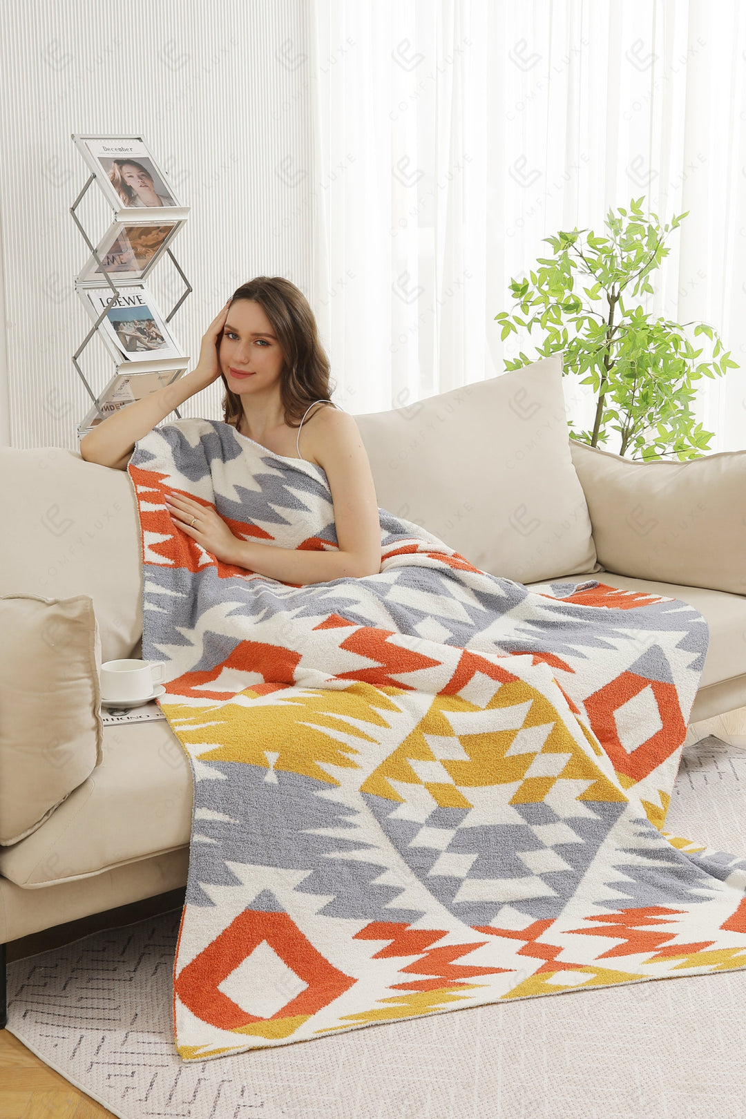Jcl6013 Throw Blankets