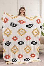 Load image into Gallery viewer, MULTI-COLORED TRIBAL PATTERN THROW BLANKET 02 THROW BLANKETS
