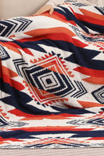 Load image into Gallery viewer, MULTI-COLORED TRIBAL PATTERN THROW BLANKET THROW BLANKETS
