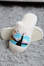 Load image into Gallery viewer, PAINTING-INSPIRED PATTERN SLIPPERS SLIPPERS/SLIDES
