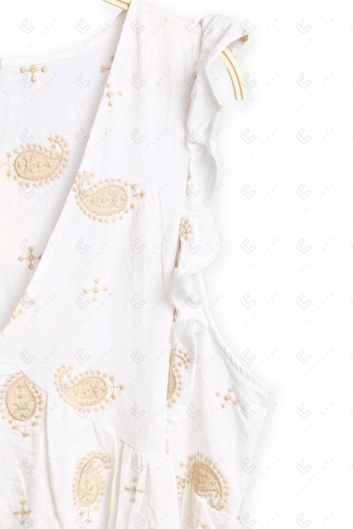 JP6004 WHITE/BEIGE APPAREL