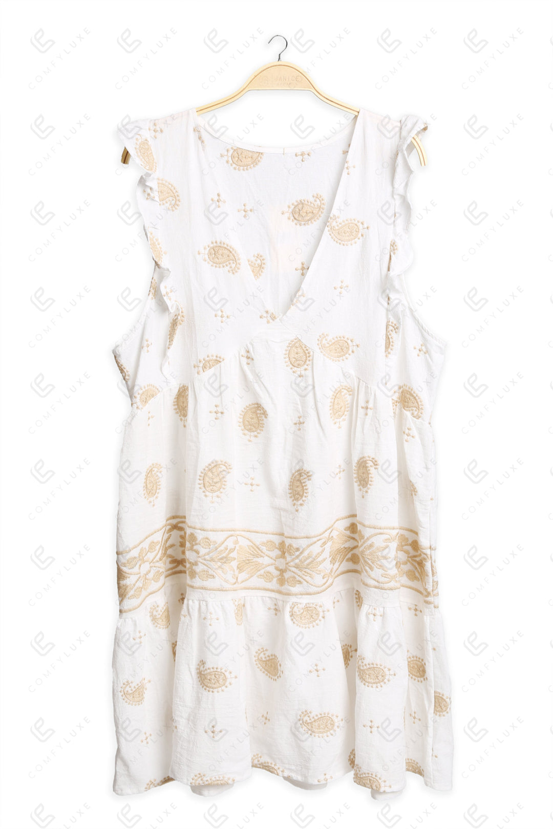 JP6004 WHITE/BEIGE APPAREL