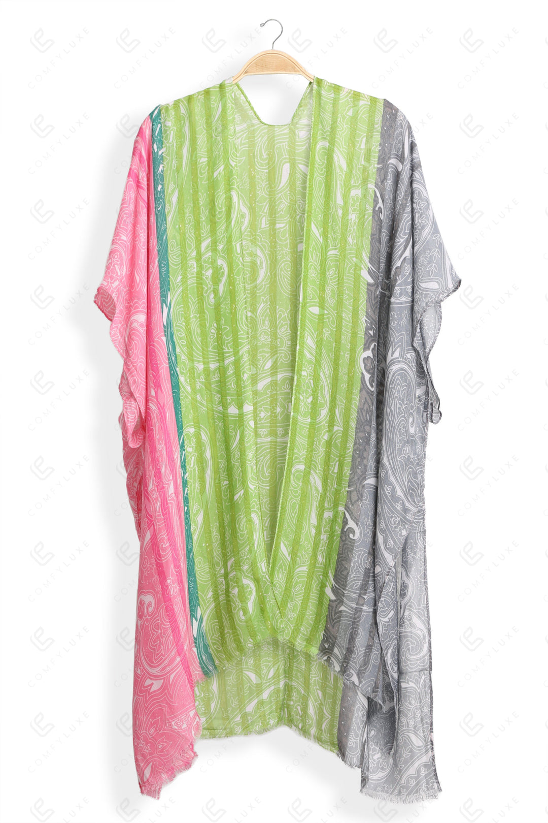 Jp5124 Pink/Green/Gray Apparel