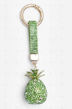 Load image into Gallery viewer, PINEAPPLE KEYCHAIN/BAG CHARM GREEN KEYCHAINS
