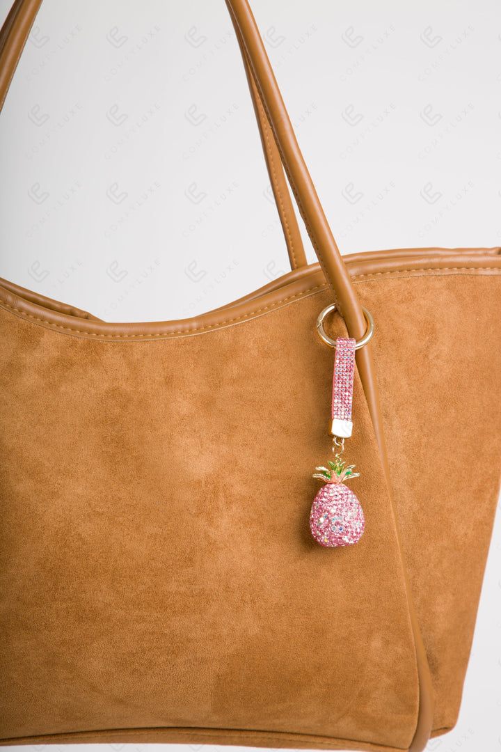 PINEAPPLE KEYCHAIN/BAG CHARM KEYCHAINS