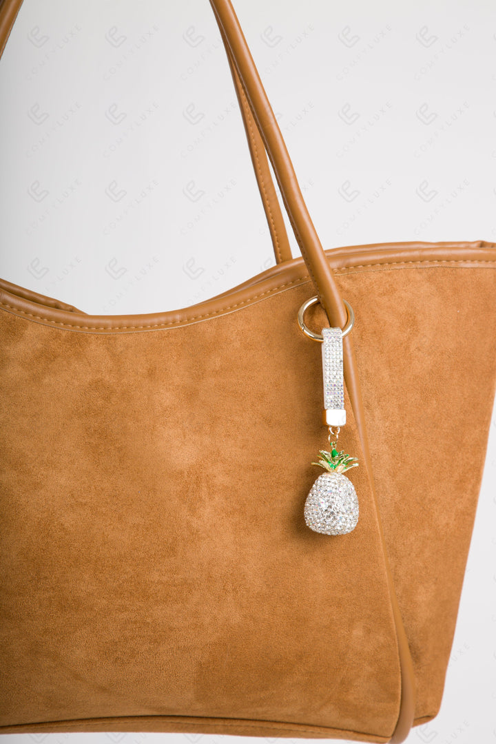PINEAPPLE KEYCHAIN/BAG CHARM KEYCHAINS