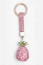 Load image into Gallery viewer, PINEAPPLE KEYCHAIN/BAG CHARM PINK KEYCHAINS
