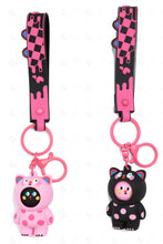 Load image into Gallery viewer, DOTS CAT KEYCHAIN/BAG CHARM KEYCHAINS
