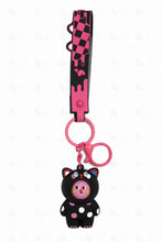 Load image into Gallery viewer, POLKA DOT CAT KEYCHAIN/BAG CHARM KEYCHAINS
