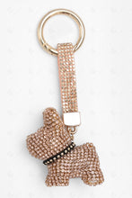 Load image into Gallery viewer, PUPPY KEYCHAIN/BAG CHARM GOLD KEYCHAINS

