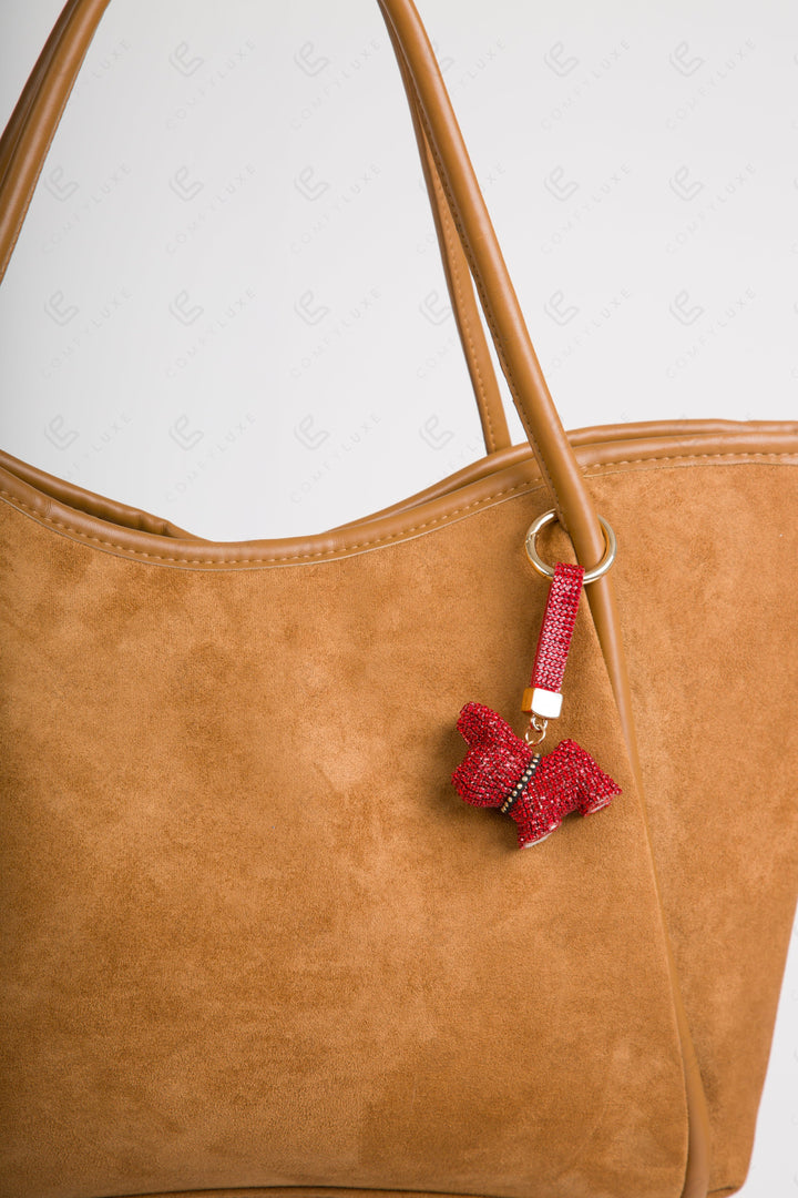 PUPPY KEYCHAIN/BAG CHARM KEYCHAINS