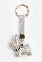 Load image into Gallery viewer, PUPPY KEYCHAIN/BAG CHARM WHITE KEYCHAINS
