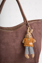 Load image into Gallery viewer, RABBIT IN PANTS KEYCHAIN/BAG CHARM KEYCHAINS
