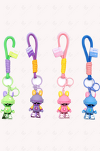 Load image into Gallery viewer, RABBIT KEYCHAIN/BAG CHARM KEYCHAINS
